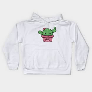 Kawaii cactus Kids Hoodie